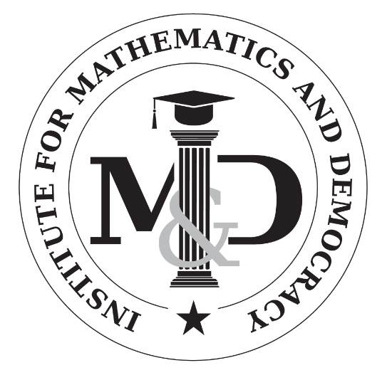 Logo of Institute for Mathematics and Democracy